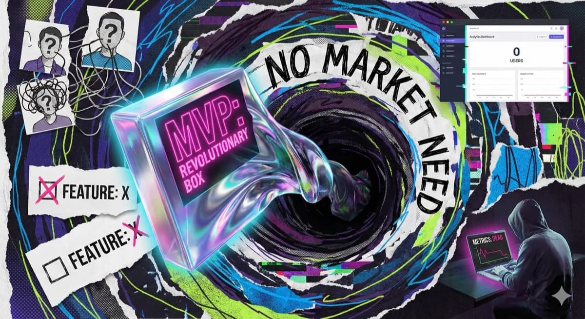 Why SaaS MVPs Fail: 6 Common Mistakes That Kill Your Startup